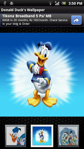 Donald Duck&#39;s Wallpaper截图2
