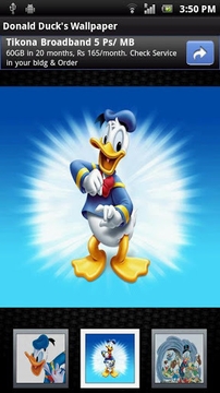 Donald Duck&#39;s Wallpaper截图