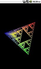 OpenGL ES Sierpinski Gasket截图2