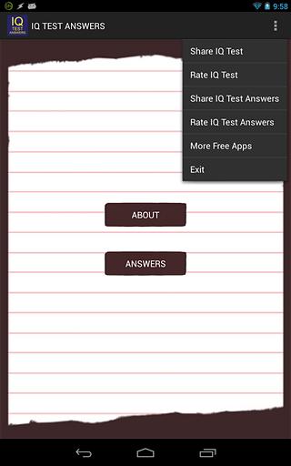 IQ Test -Know Your IQ(Answers)截图2