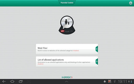 Kaspersky Parental Control截图5