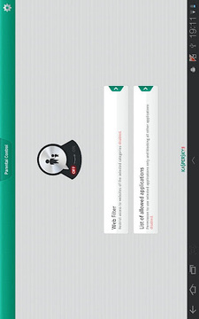 Kaspersky Parental Control截图