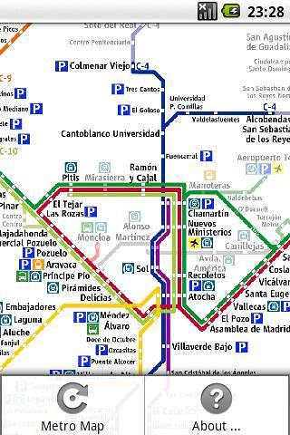 马德里轨道交通截图1