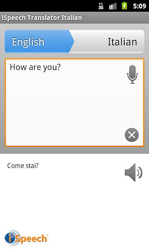 iSpeech Italian Translator截图2