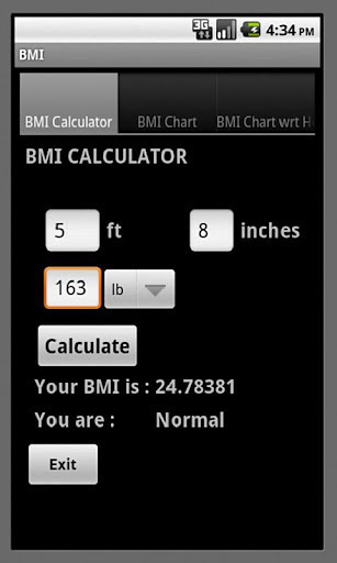 Advance BMI Calculator截图5