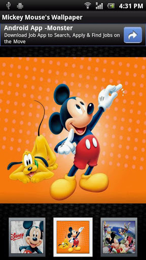 Mickey Mouse&#39;s Wallpaper截图2