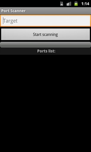 Port Scanner截图1