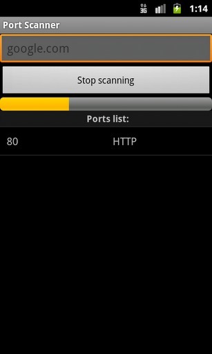 Port Scanner截图2