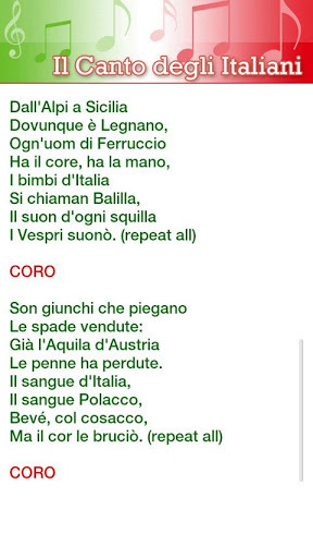 Hymn of Italy截图2