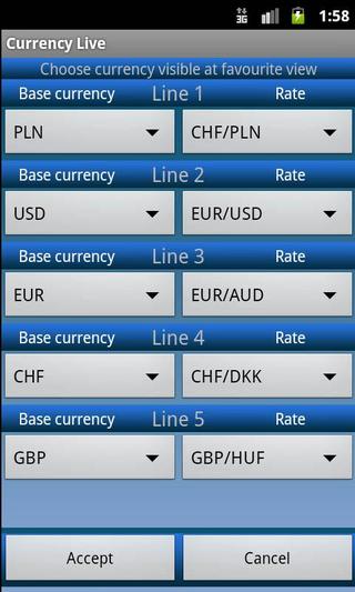 Currency Exchange Rates Live截图2
