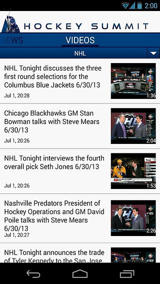 Hockey Summit: NHL News截图8