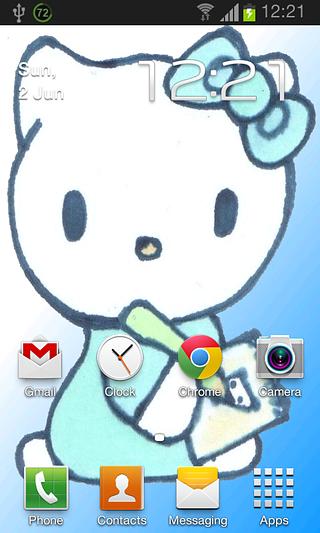 Kitty Fan Art Live Wallpaper截图4