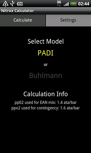 Nitrox Calculator截图2
