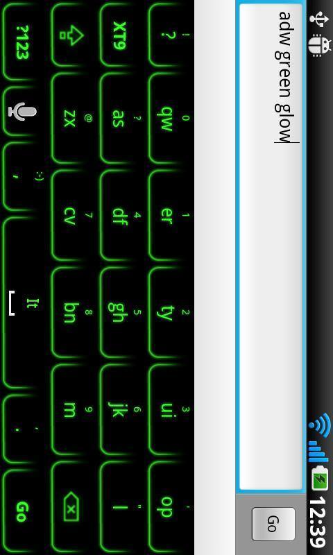 Green Glow Keyboard Skin截图4