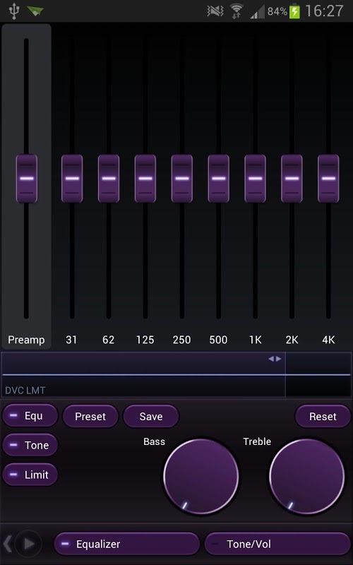 Poweramp Classic Purple Skin截图5