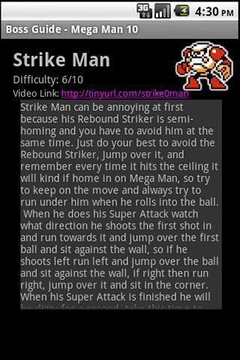 Boss Guide - Mega Man 10截图