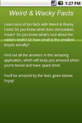 Weird & Wacky Facts截图2