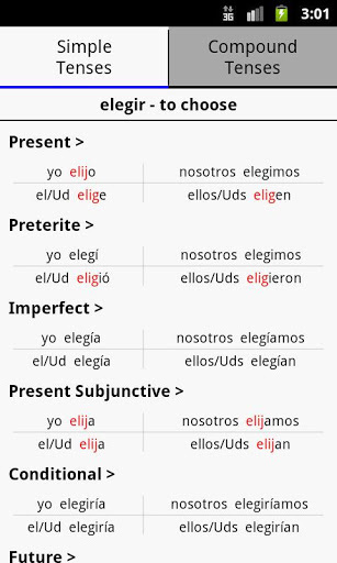 Easy Spanish Verbs截图4