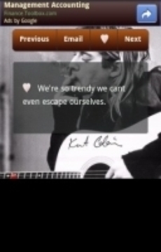 Kurt Cobain Quotes 截图