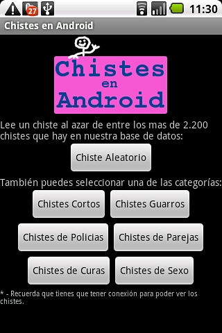 Chistes en Android截图1
