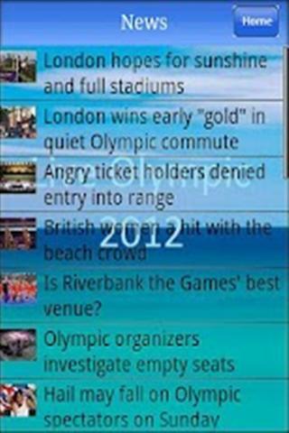 Live Olympics 2012截图6