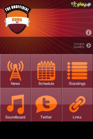 Roma Serie A EN App截图2