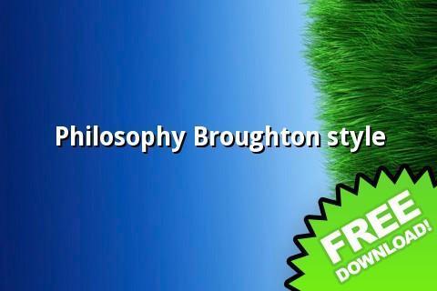 Philosophy Broughton Style截图1