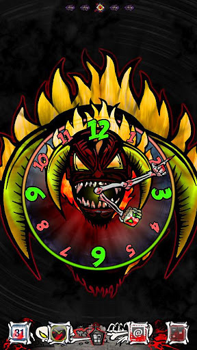 DEMON LORD Clock Widget截图3