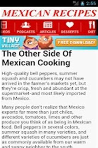 墨西哥食谱 Mexican Recipes截图1