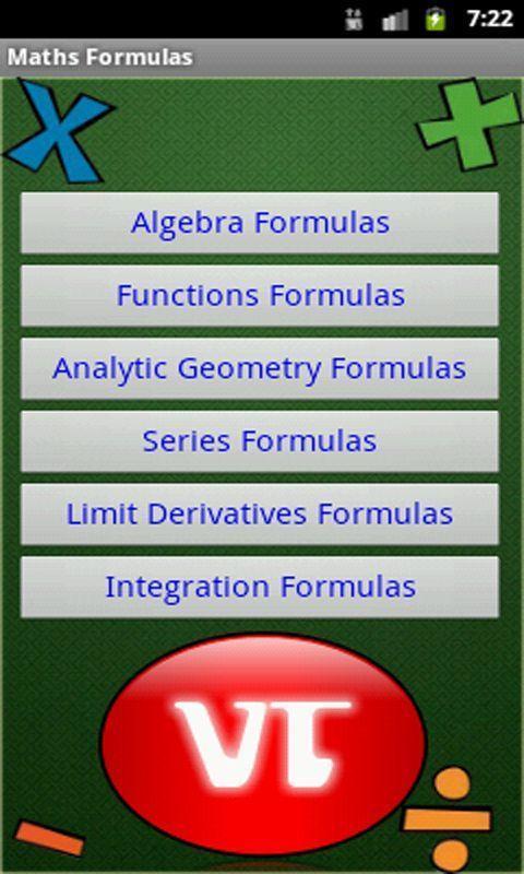 Maths Formulas截图4