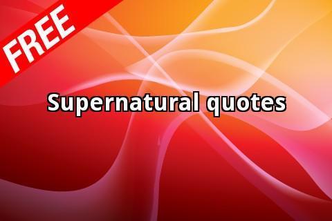 Supernatural Quotes截图1