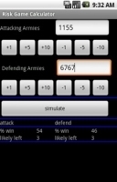 Risk Game Calculator 25 截图2