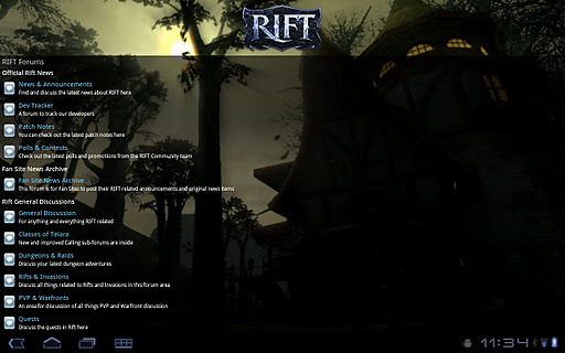 RIFT Forum Browser截图3