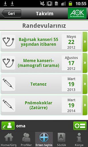 AOK-Sağlık hizmeti截图1