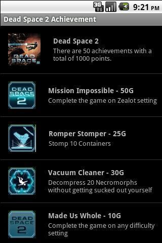 Dead Space 2 Achievement截图2