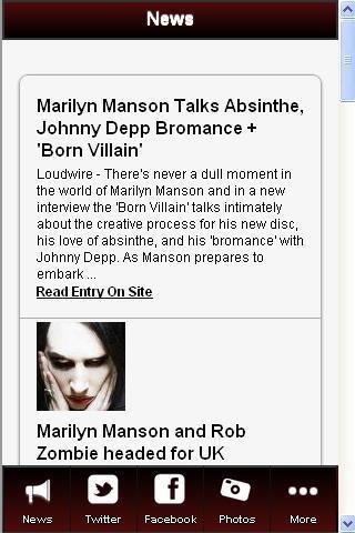 Marilyn Manson Fan截图3