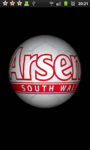 Arsenal 3D Ball Wallpaper截图2