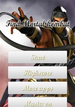 Find Mortal Kombat截图1