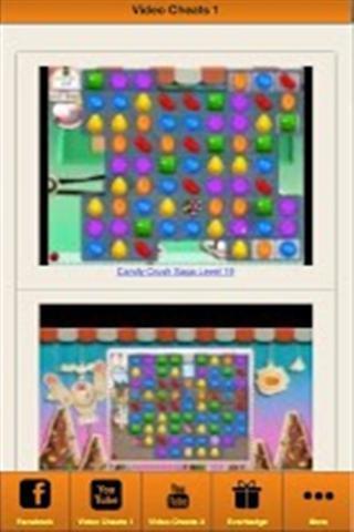 Candy Crush Saga Video Cheats截图1