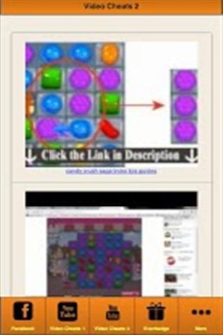 Candy Crush Saga Video Cheats截图3