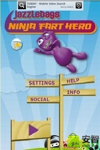 忍者屁英雄 Ninja Fart Hero截图1