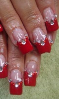 Red Nail Art Designs 3.0截图3