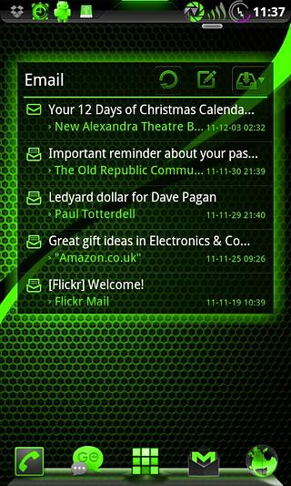 GOWidget PoisonGreen ICS -Free截图6