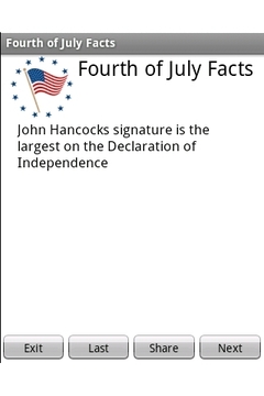Fourth of July Facts截图