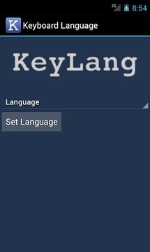 Keyboard Language截图