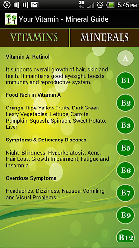 Your Vitamin - Mineral Guide截图3