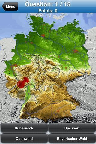Germany Geography Quiz截图4