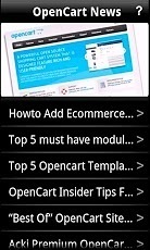 OpenCart News截图1