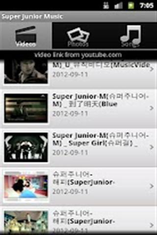 Super Junior的音乐和视频截图3