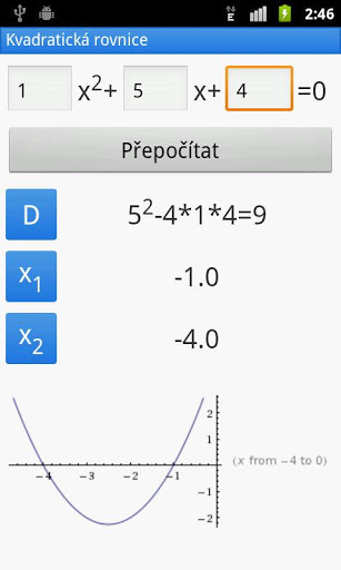 Quadratic equation截图1